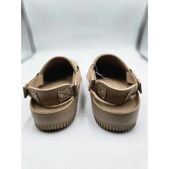 Nike Calm Mule Slide Clog Men US Size 11 Tan Hemp FD5130-200 Removable Strap New - Picture 3 of 8